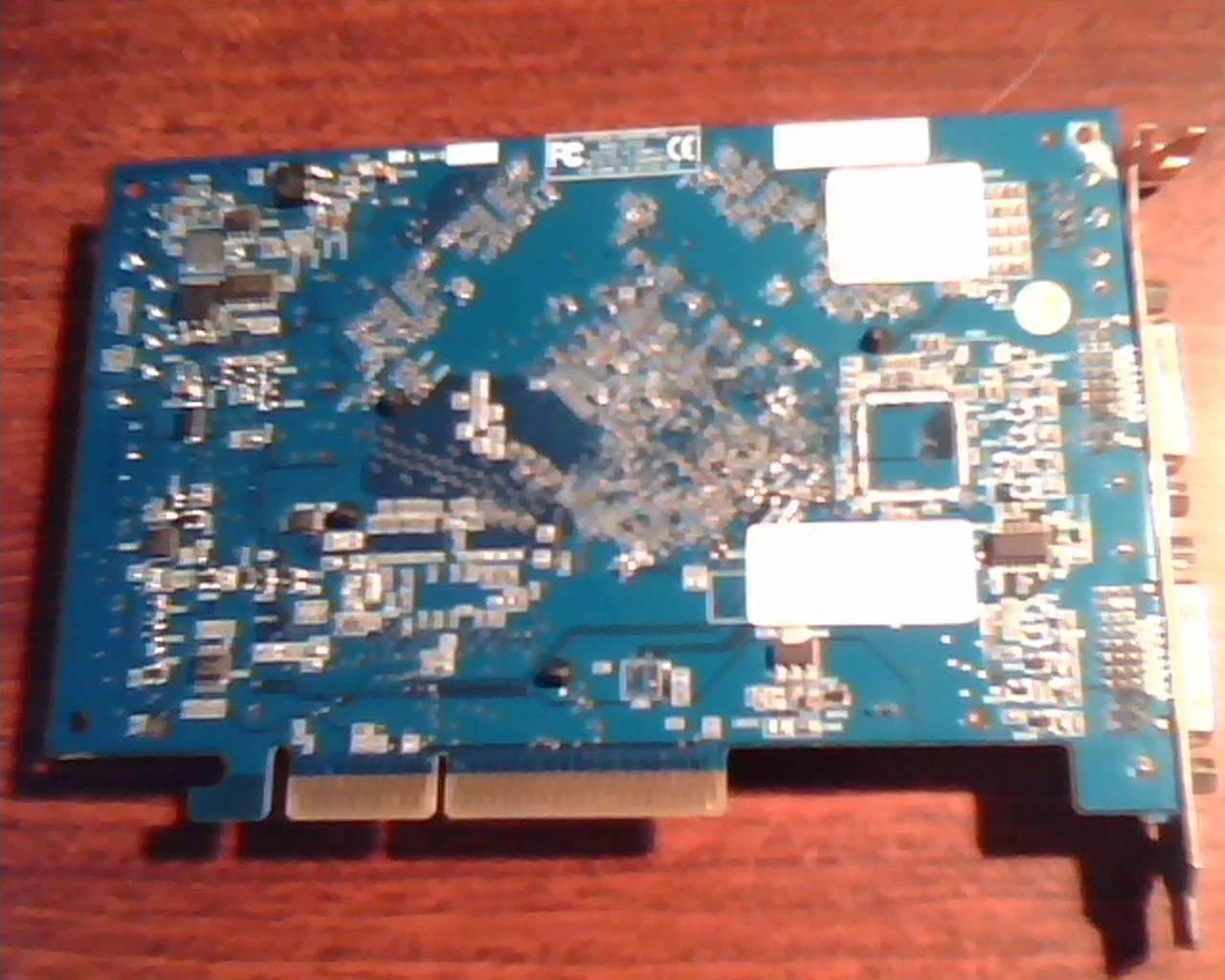AGP8X video graphic card nVIDIA 180-10218-0000-A02 P218 BFGR6600GTOC Dual DVI TV - image 5