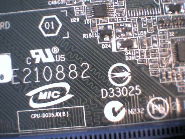 Intel D82085-800 Pentium 4 Socket 775 Motherboard DQ35JOE mATX MicroATX BearLake - image 8