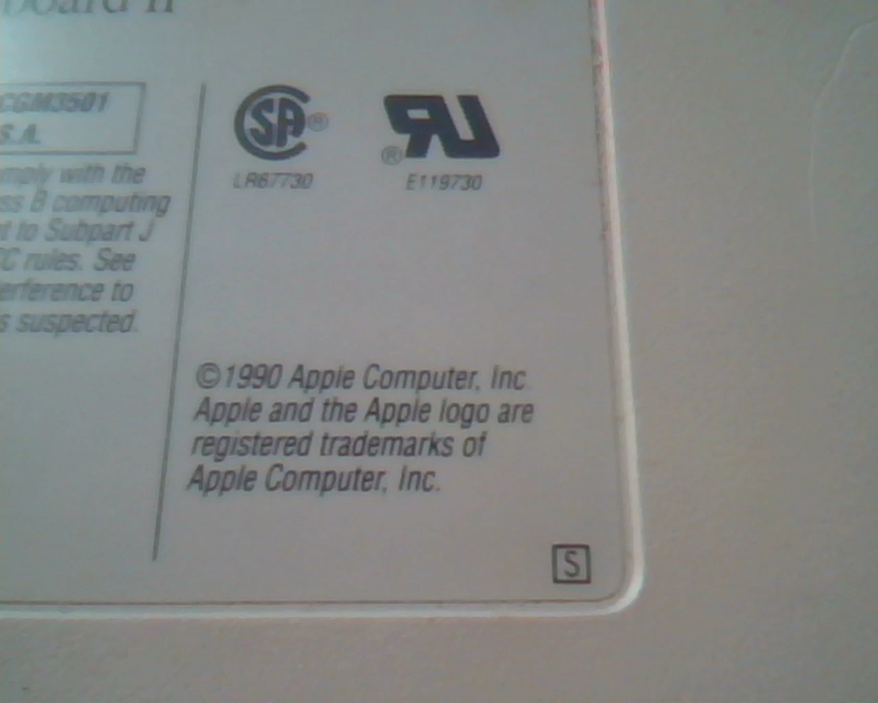 Keyboard - Apple Extended Keyboard II M3501 BCGM3501 USA - image 7