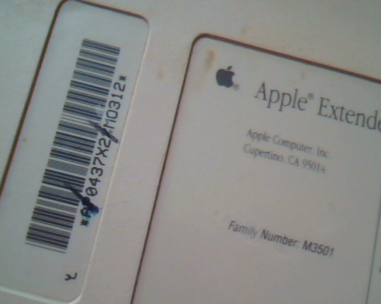 Keyboard - Apple Extended Keyboard II M3501 BCGM3501 USA - image 8