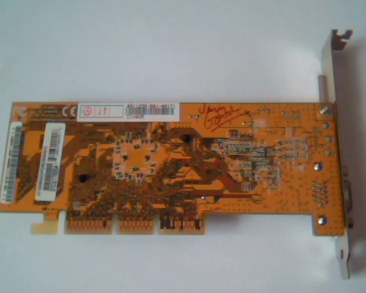 AGP card ASUS V7100M-LP 32M V7100 Magic Pure SI U 0311239-B01-00171 VGA 1.01 - image 6