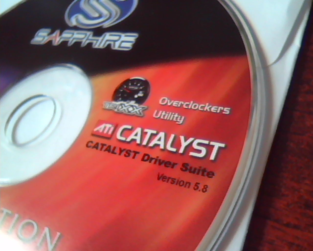 CD Sapphire ATI Installation Driver Ver 12-038 Catalyst driver suite 5.8 930F-09 - image 2