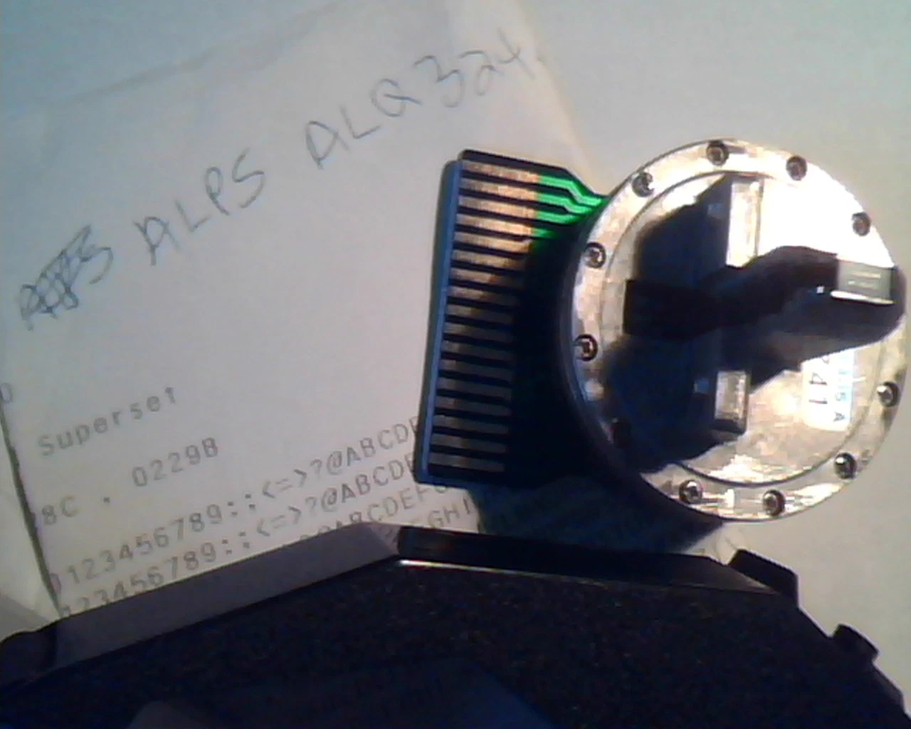 Alps ALQ324e - 24-pin Printhead and Serial Interface Module AWD2405 A vintage - image 2