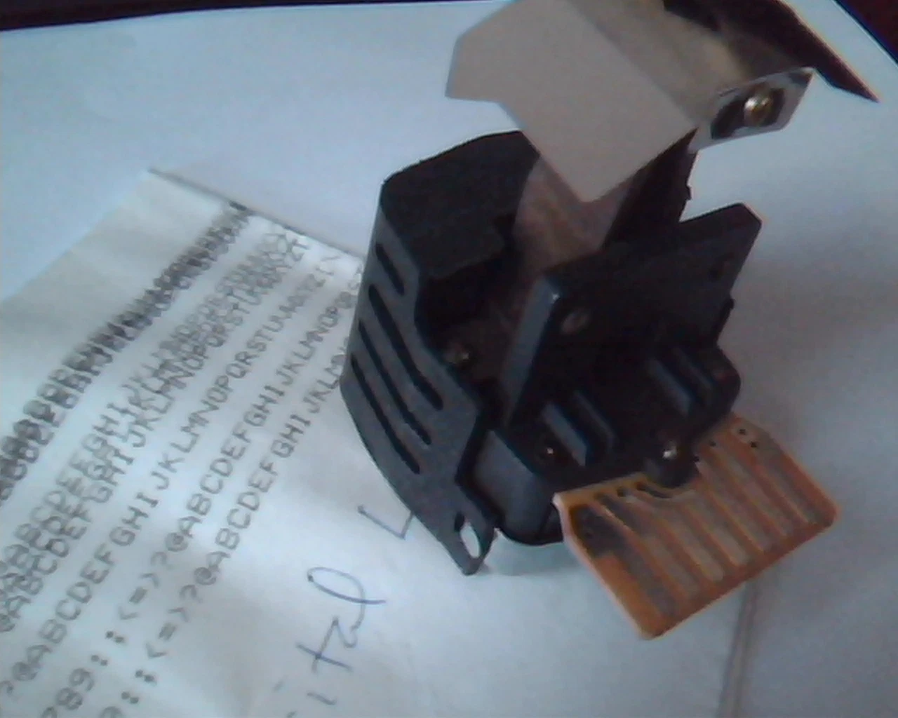 DEC Digital LA50 - Printhead 9-pin vintage impact printer part - image 3