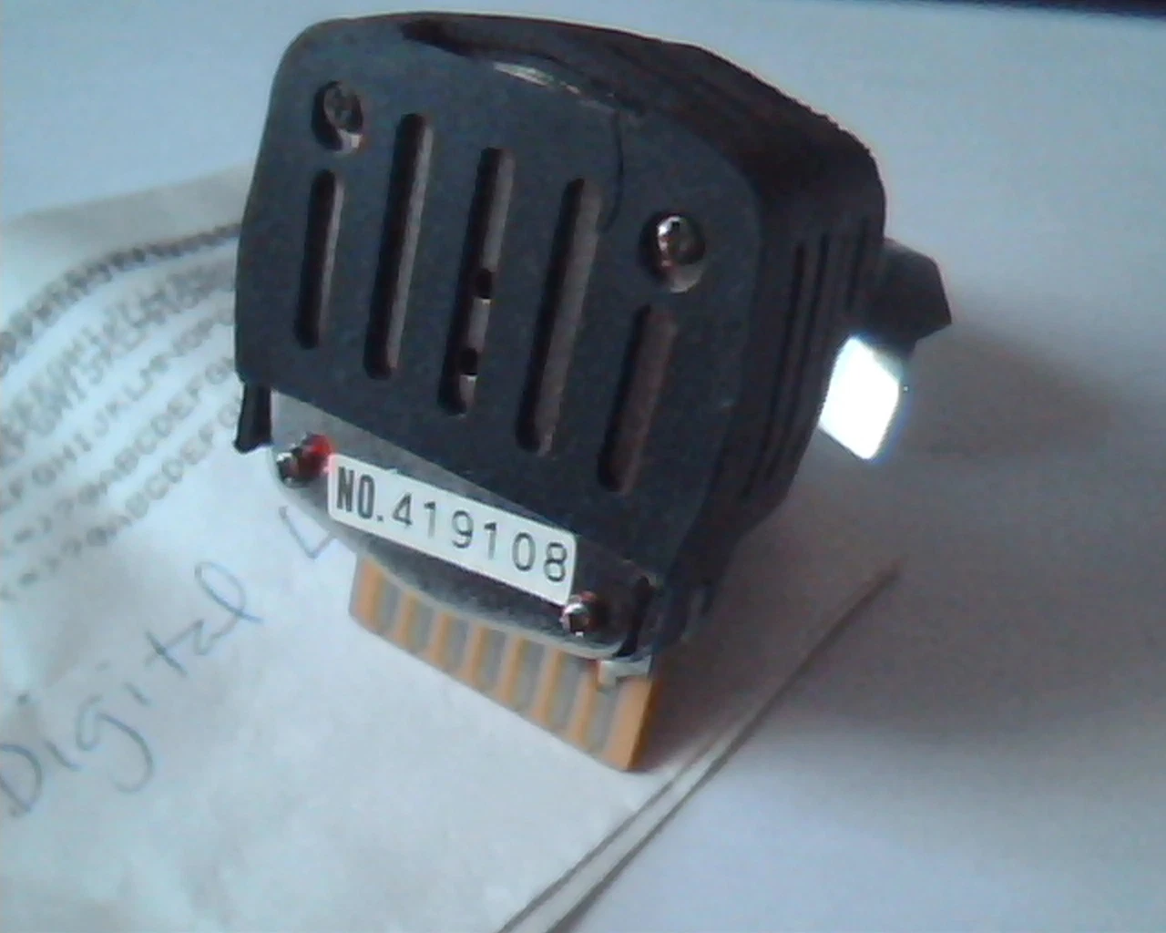DEC Digital LA50 - Printhead 9-pin vintage impact printer part - image 4