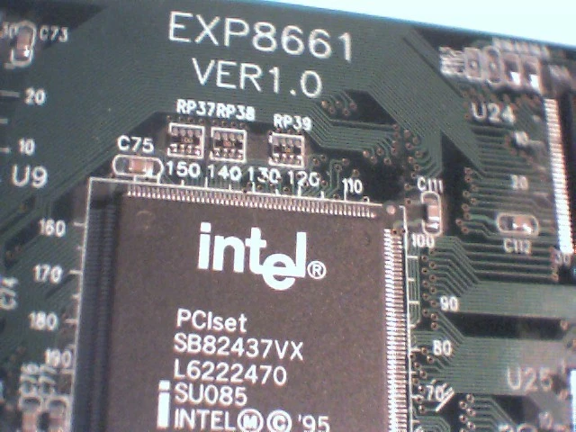Pentium Motherboard Data Expert EXP8661 V1.0 Socket7 Intel 430VX W83787TF - image 6