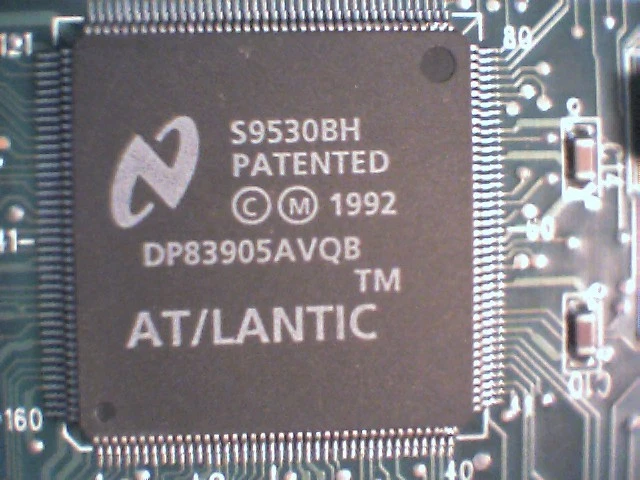 Pure Data PDI8023 PlusII Ethernet 16-bit ISA Vintage PDI8023PLUSII-16CAT PD18023 - image 3