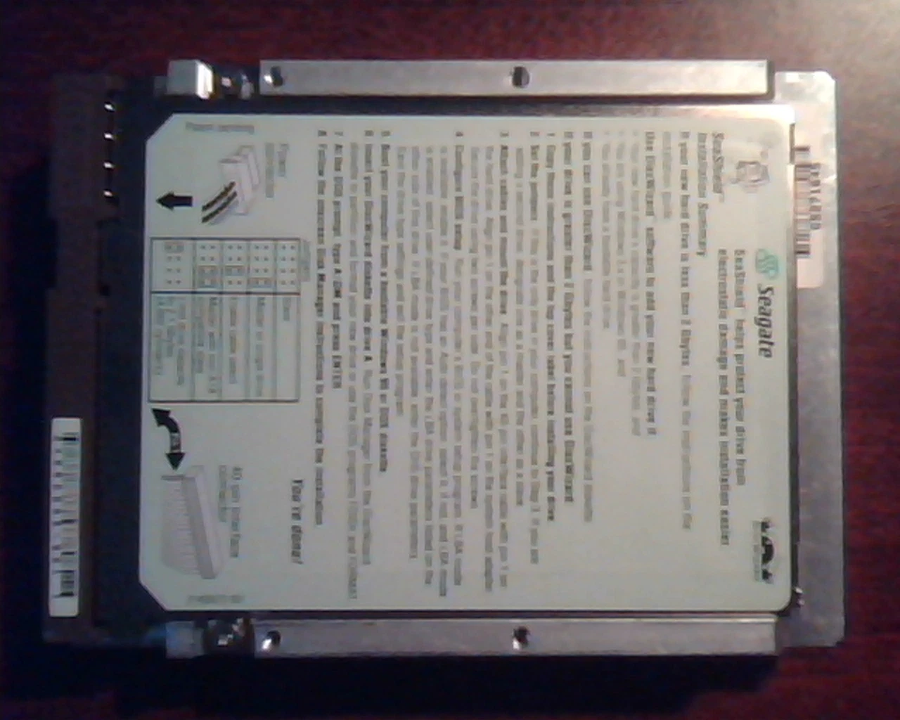 Hard Disk Drive IDE Seagate Medalist 6531 ST36531A 9K2005-034 3.04 F32122 A0601 - image 4