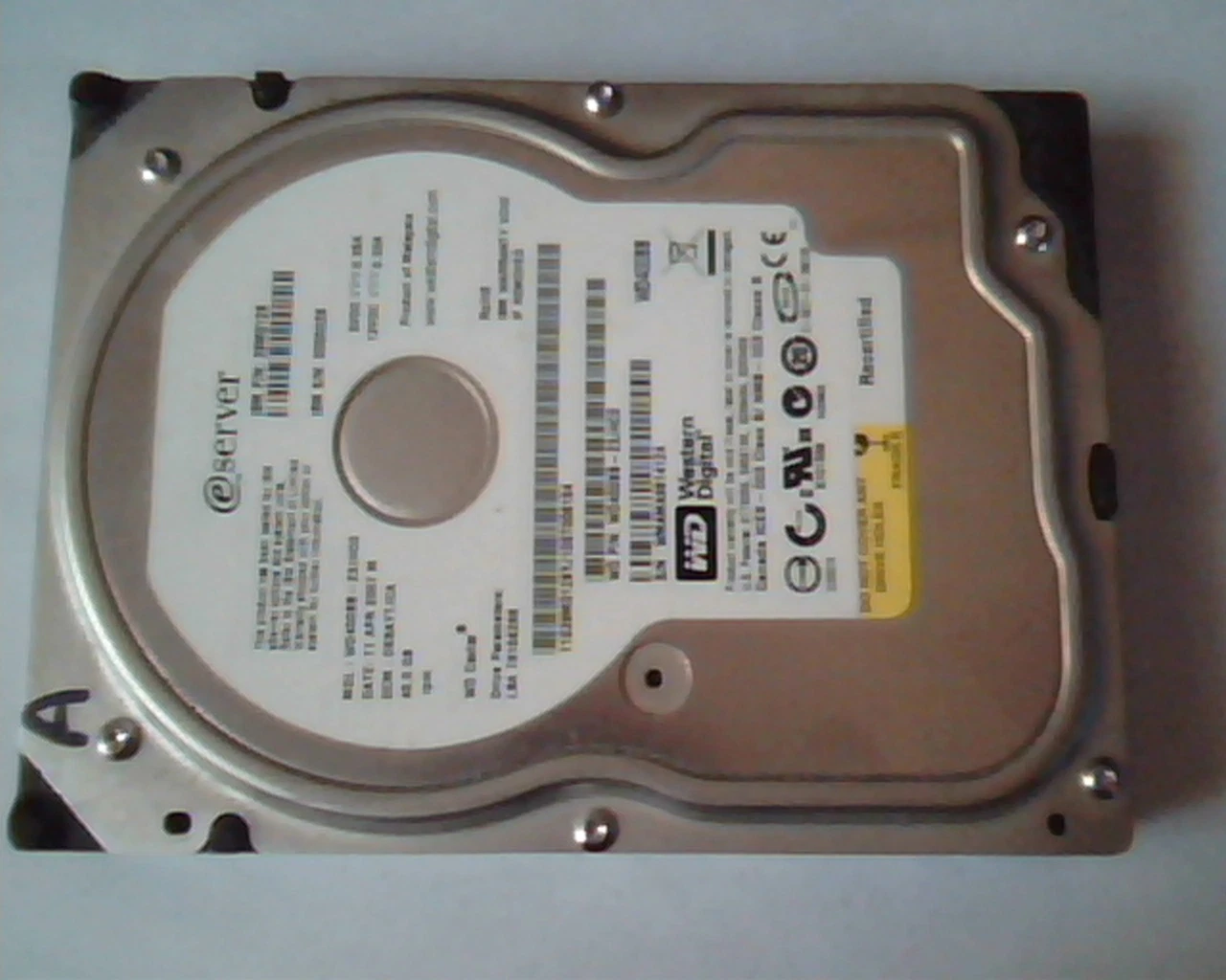 Hard Disk Drive IDE Western Digital WD400BB-23JHC0 DSBAYTJCA 39M0129 Caviar