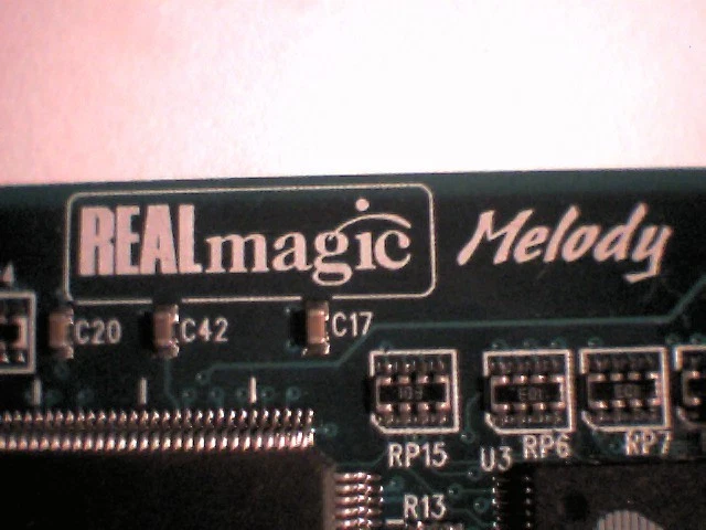 RealMagic Melody PCI Video Card 53-000662--01 Rev.E1 EM8470 S/PDIF TV-HDTV - image 5