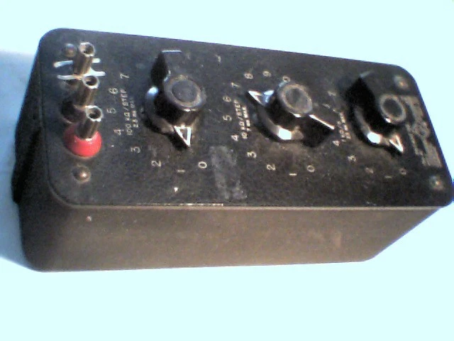 GENERAL RADIO 1432-A PRECISION OHM DECADE RESISTOR BOX S/N: 2781 - image 2