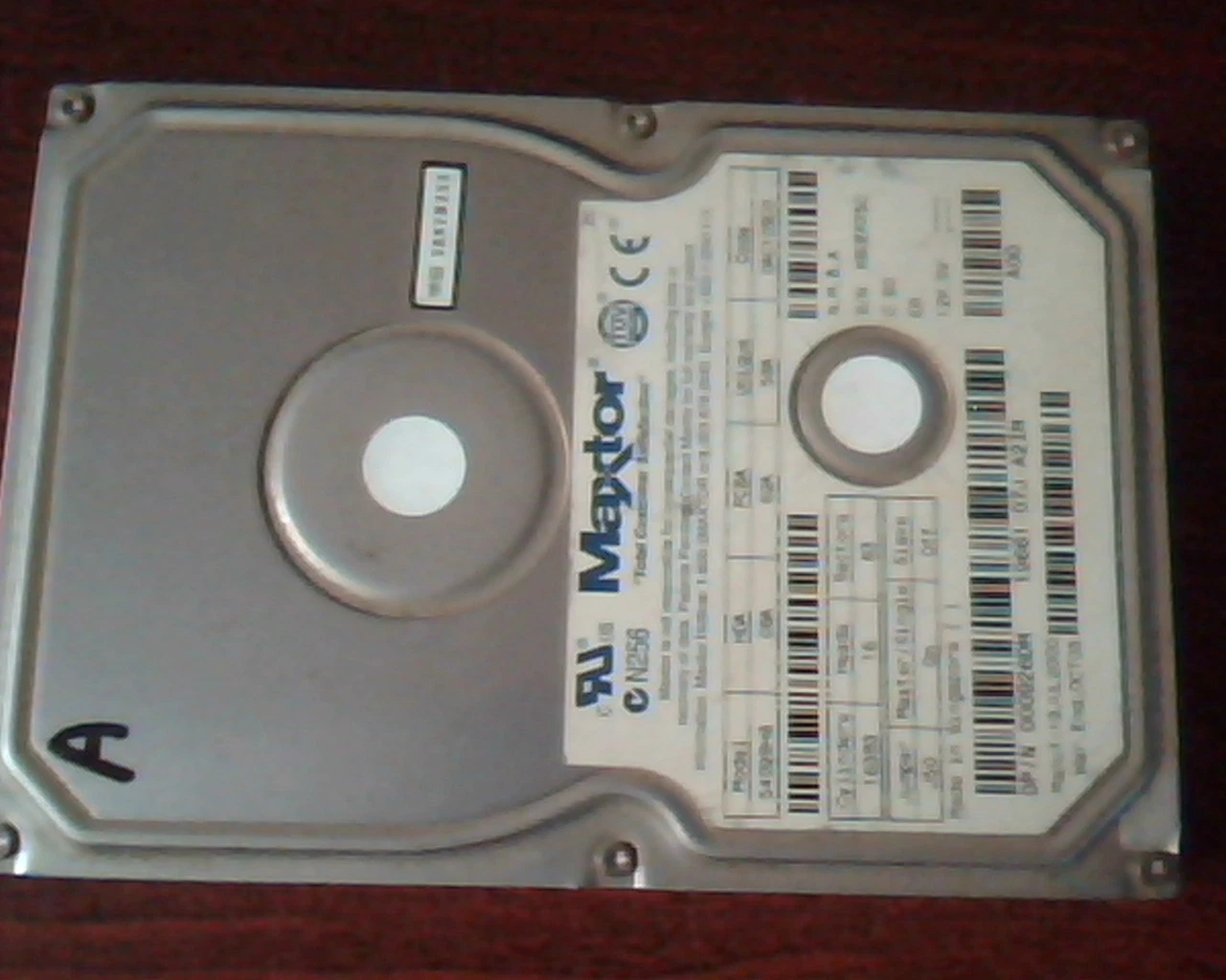 Hard Drive Disk IDE Maxtor 54098H8 08A 62A 58A 000926M DAC10SC0 19661-07J-A2IM