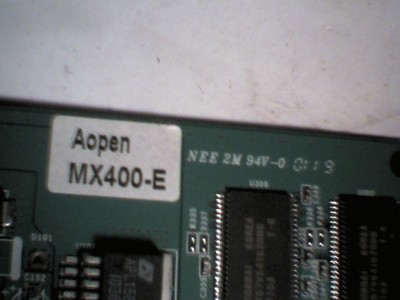 AGP Video Graphics Card Aopen MX400-E 64M 64MB 4X GeForce2 MX  90.05210.B08 — image 4