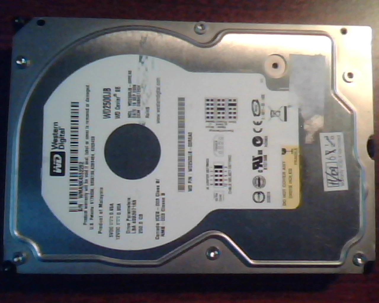 Hard Drive Disk IDE Western Digital WD2500JB-00REA0 Caviar SE DSBHCT2CH 250GB