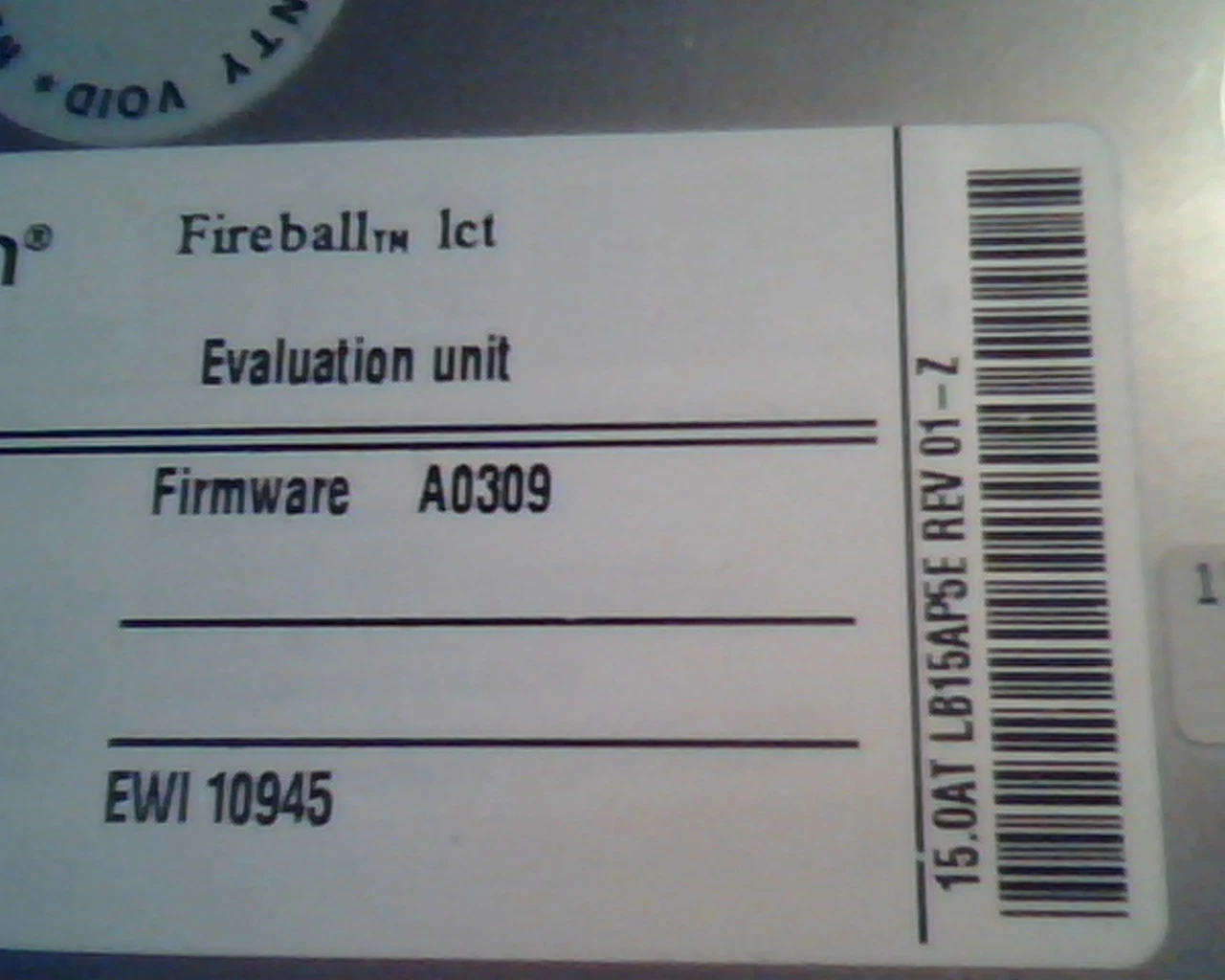 Hard Drive Disk IDE Quantum Fireball lct LB15A005 LB15AP5E 01-A 01-Z 15.0AT - image 2