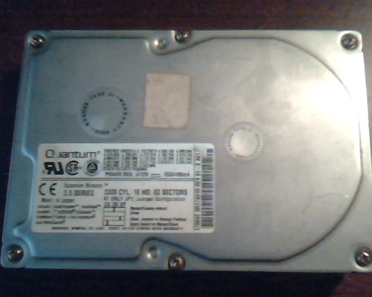 Hard Drive Disk IDE Quantum Sirocco SR17A01R 01-K 1700AT A01.00 3.5 Series