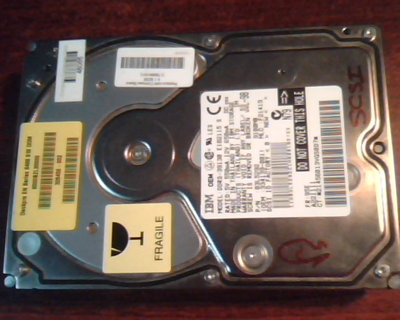 Hard Drive Disk SCSI IBM DDRS-39130 E182115 S F21419 03L5292 334139-001