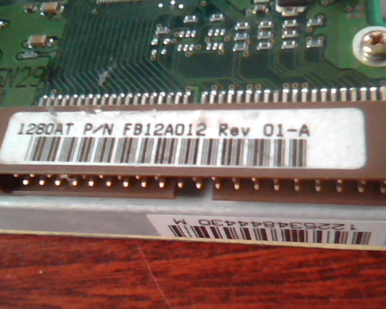 Hard Drive Disk IDE Quantum Fireball 1280AT FB12A012 Rev 01-A AFB3 0E00 - image 3