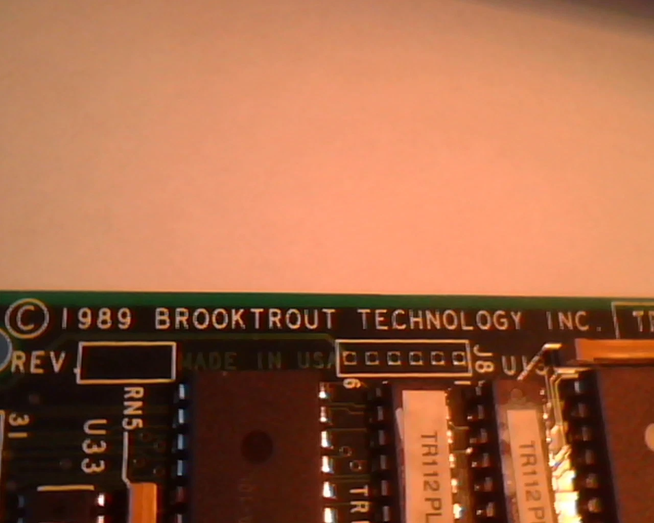Brooktrout TR112 RevF ISA Telephony Card - image 6