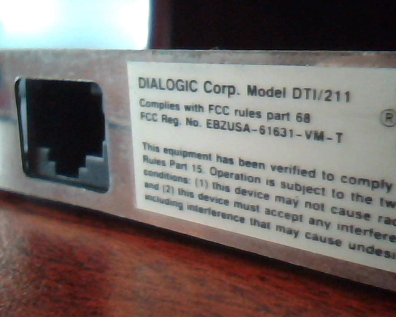 Dialogic DTI/211 ISA Card 96-0040-002 - image 5