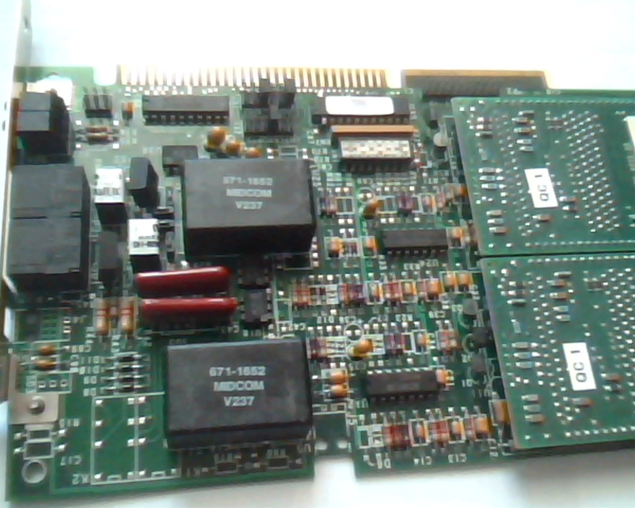 Brooktrout TR112 Rev G ISA Telephony Card RevG - image 2