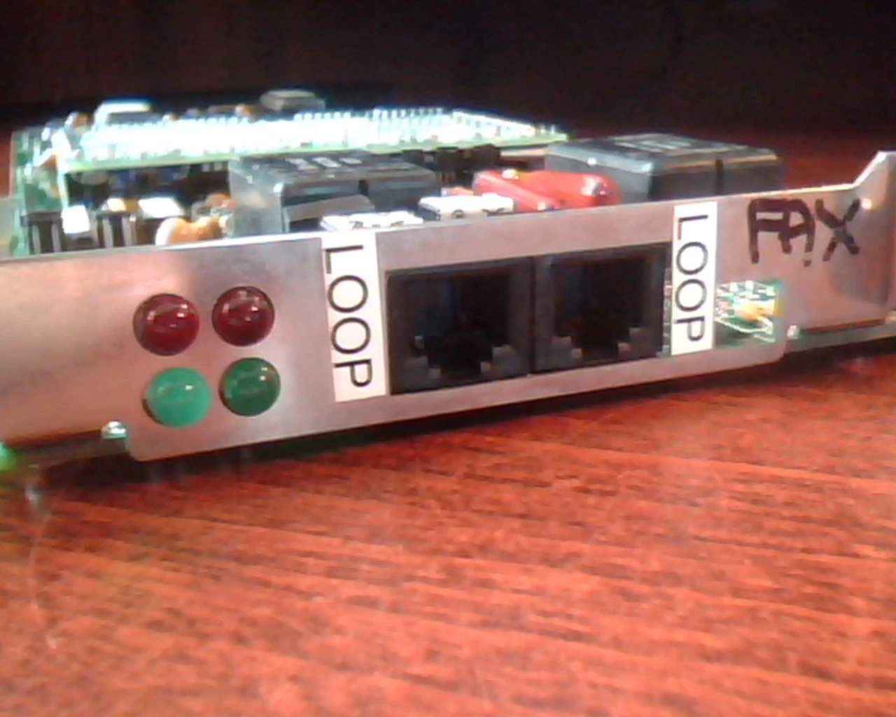 Brooktrout TR112 Rev G ISA Telephony Card RevG - image 8