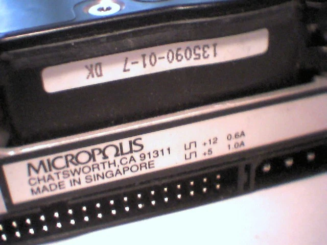SCSI Hard Drive Disk 50-pin Micropolis 2112 AS0032-01-4 3.5" 50-pin - image 5