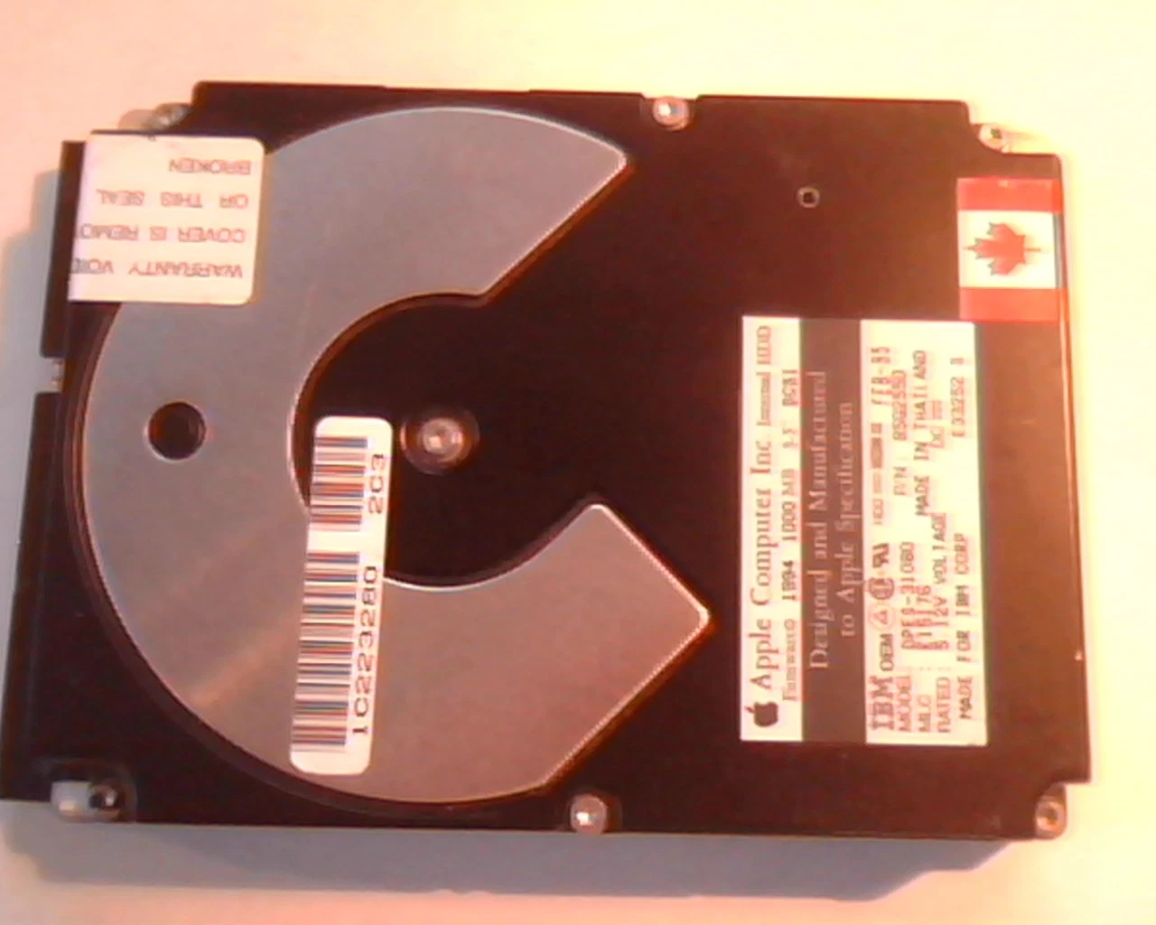 HDD SCSI Hard Drive Disk IBM Apple DPES-31080 85G2550 E15176
