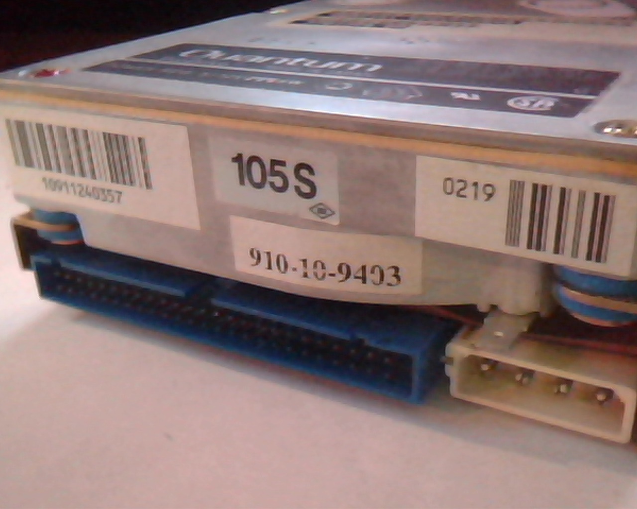 SCSI Hard Disk Drive Quantum ProDrive 105S 910-10-9403 50pin 3701200-08 - image 4