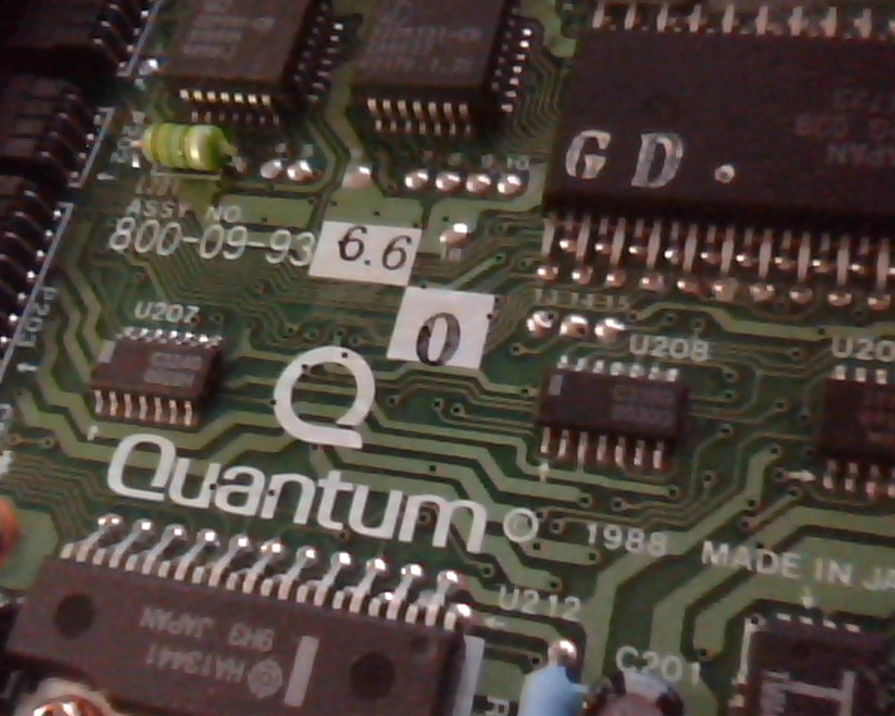 SCSI Hard Disk Drive Quantum ProDrive 105S 910-10-9403 50pin 3701200-08 - image 6