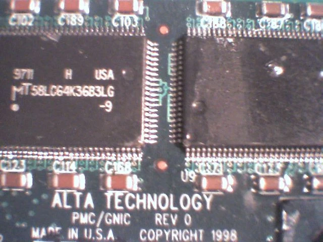 ALTA PMC/GNIC GIGABIT ETHERNET ADAPTER PCI Mezzanine Card Packet Engines - image 3