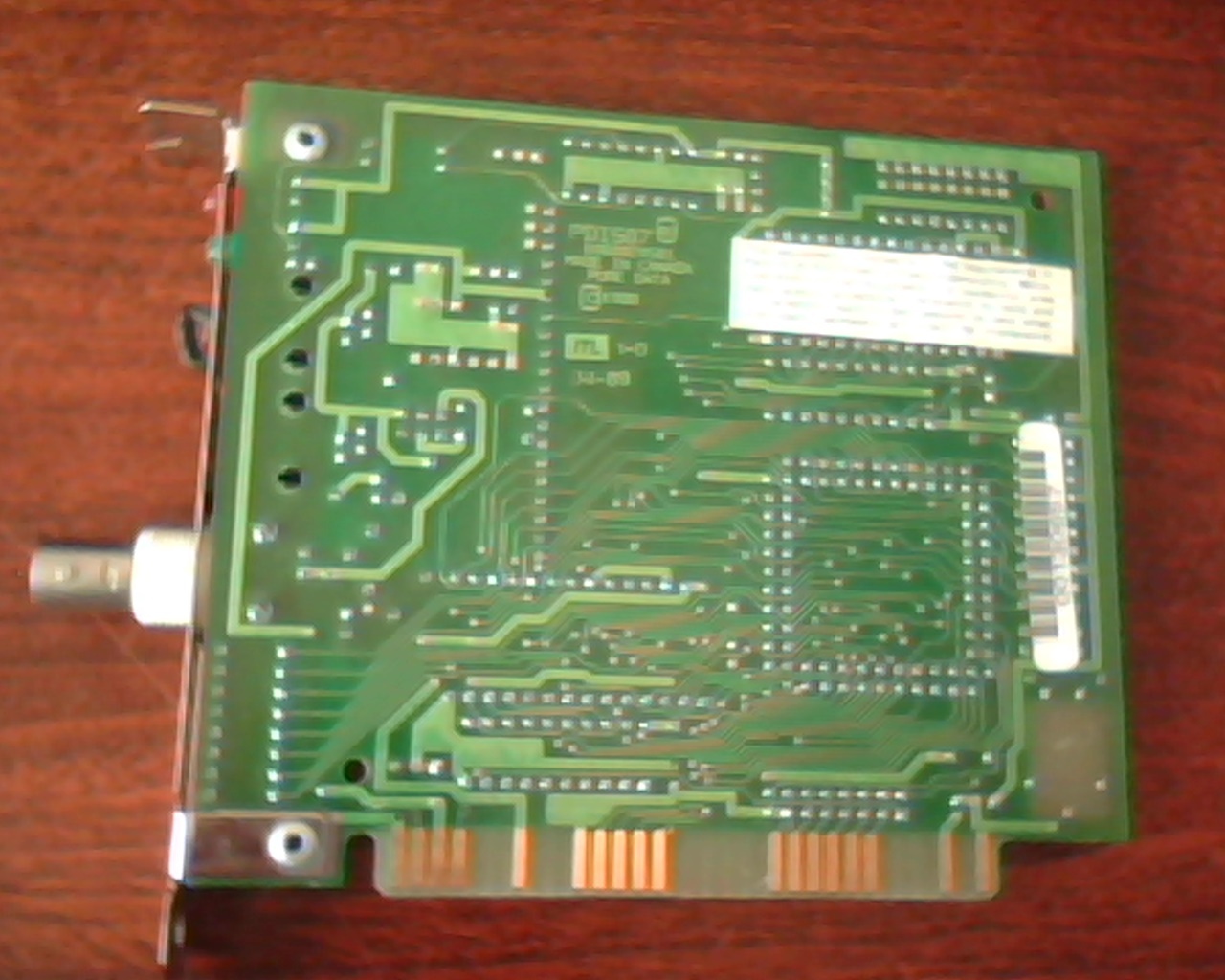PDI507 Pure Data ARCnet 8-bit ISA NIC Network Card Twisted Pair Coax vintage - image 5