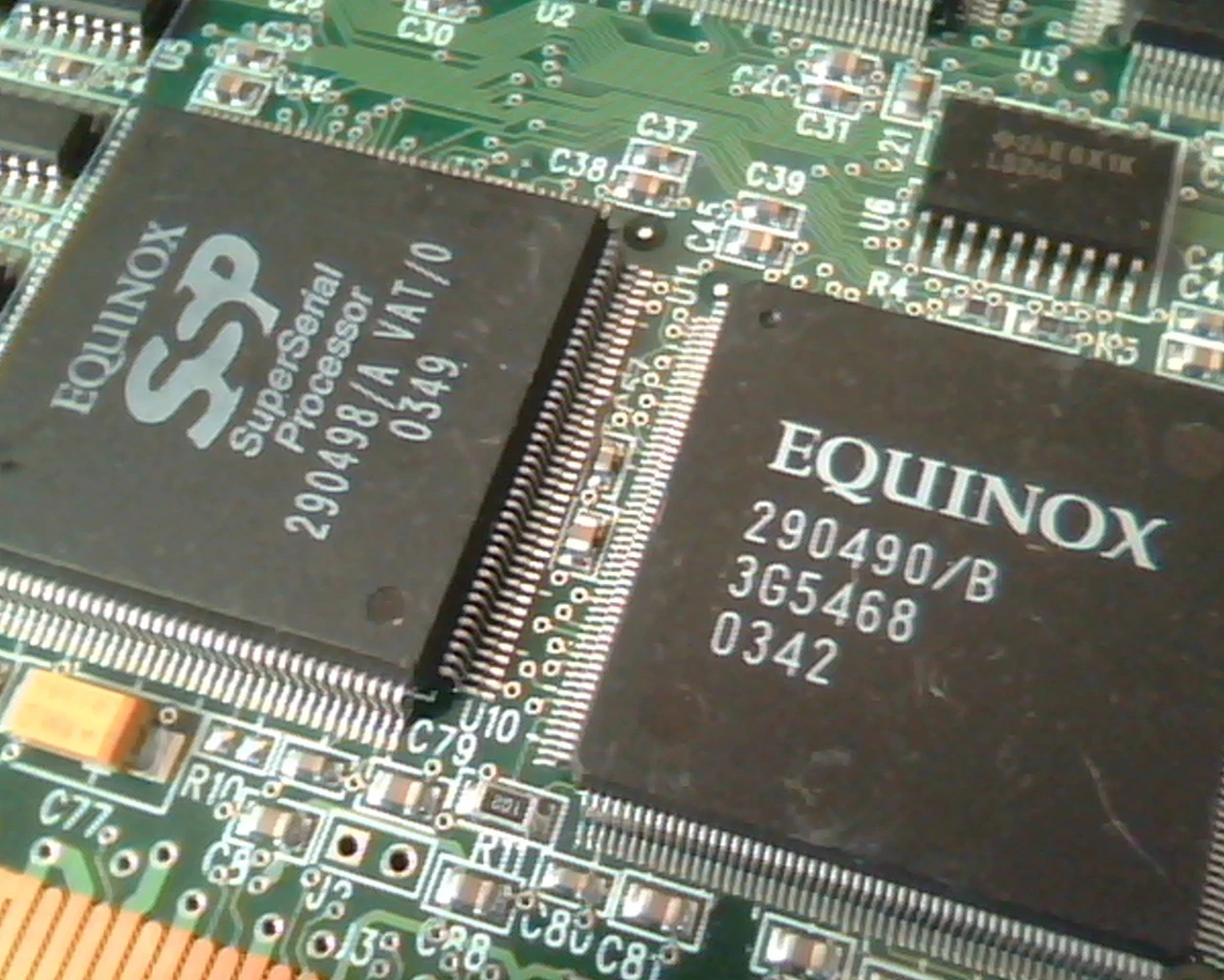 Equinox SST-16P Multiport Serial Board PCI Card 16 port Adapter IBM 18P4132 - image 2