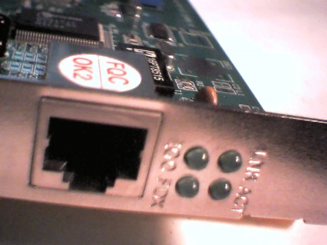 Perle 594 Network NIC ISA Card 343-3923-000 10/100Mbps Ethernet SMSC Feast FD - image 4