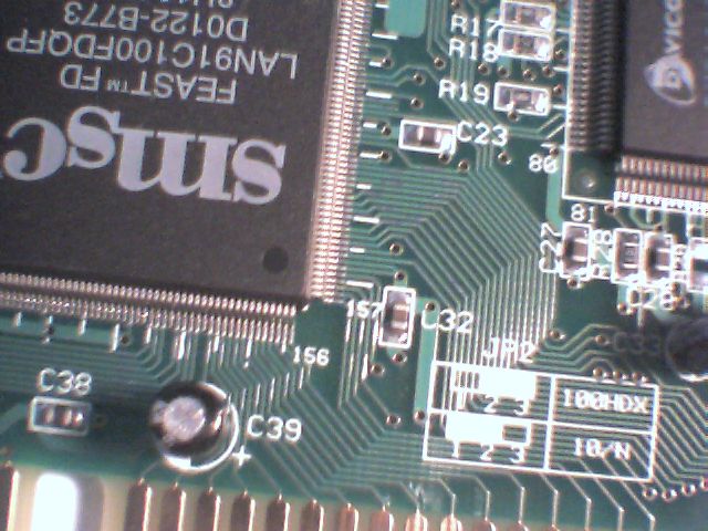 Perle 594 Network NIC ISA Card 343-3923-000 10/100Mbps Ethernet SMSC Feast FD - image 6