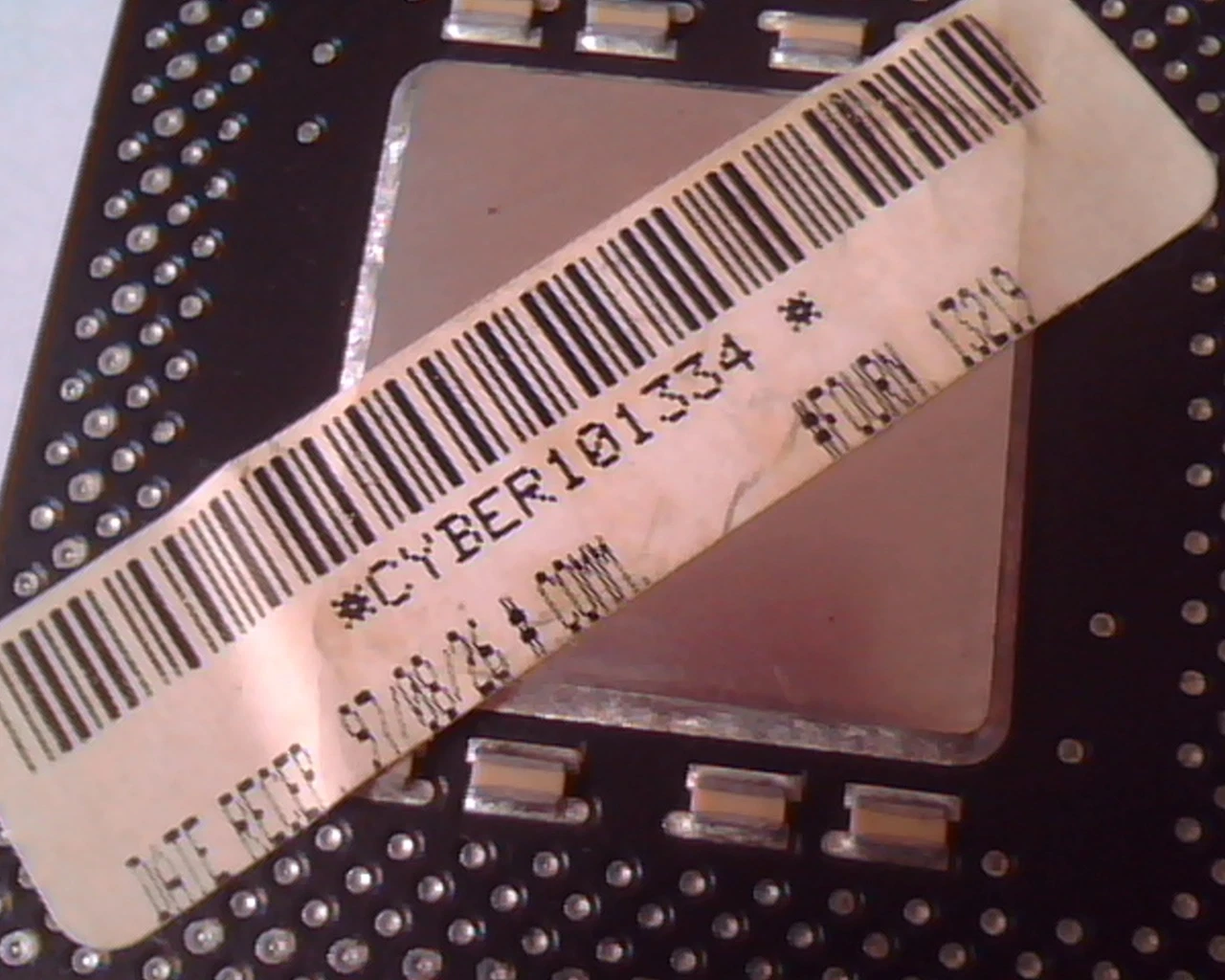 Rare CPU Chip Intel Pentium Misprint Mislabelled SL27S - image 3