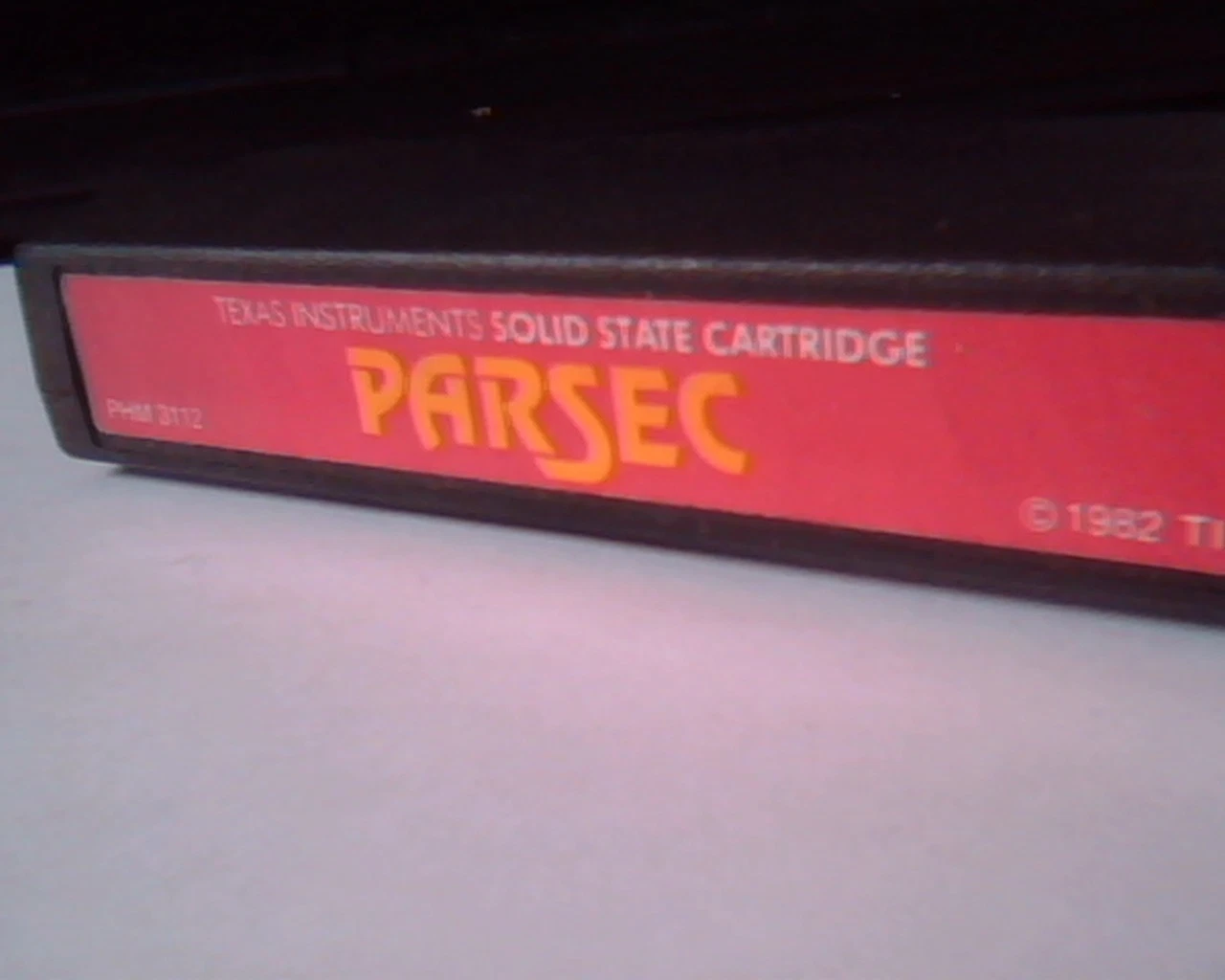 Game Cartridge Program Texas Instruments Solid State PHM3112 Parsec ATA0683 - image 2