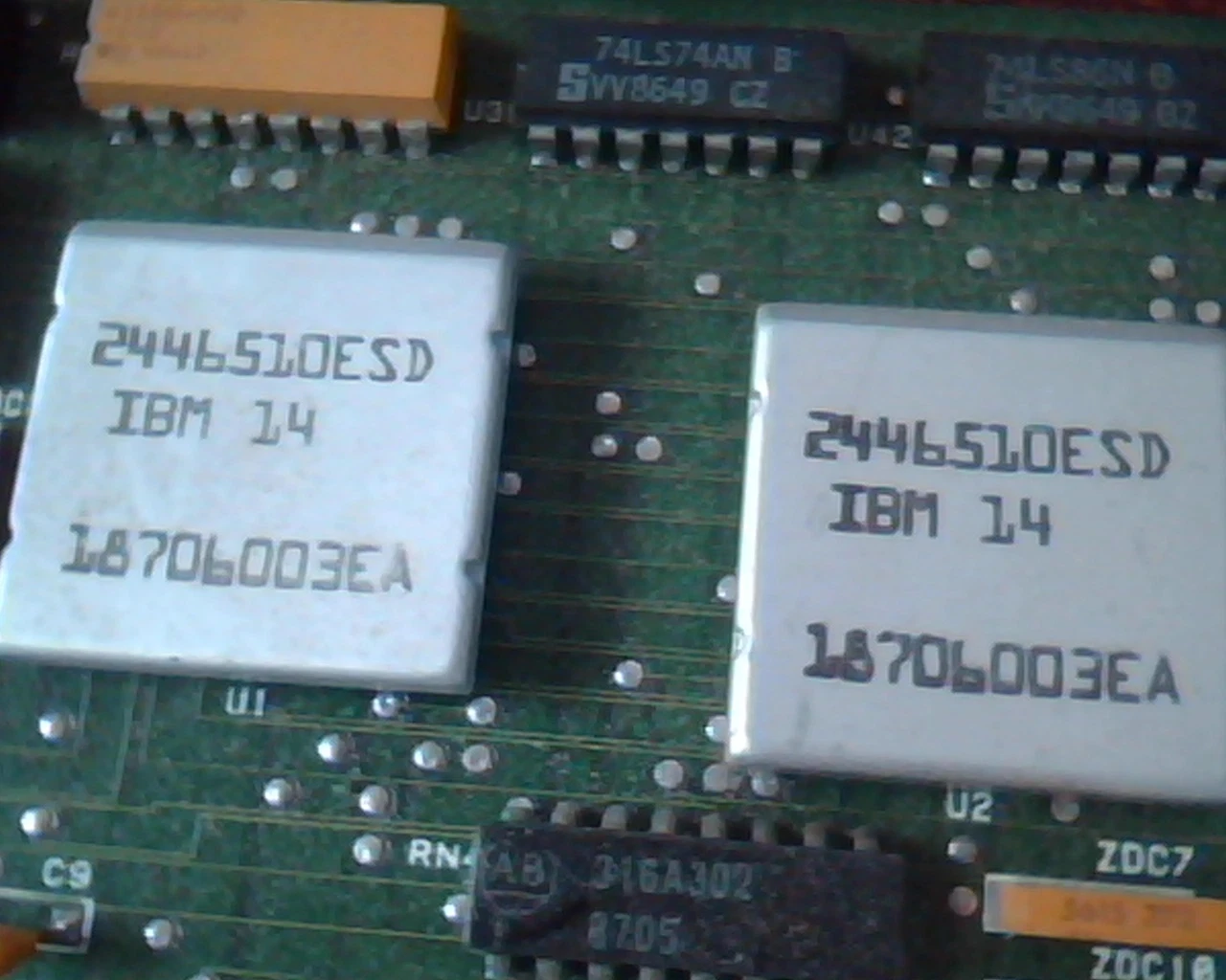 IBM 6204913 Enhanced 5250 Display Station Emulation Adapter 8-bit ISA 1994 - image 2