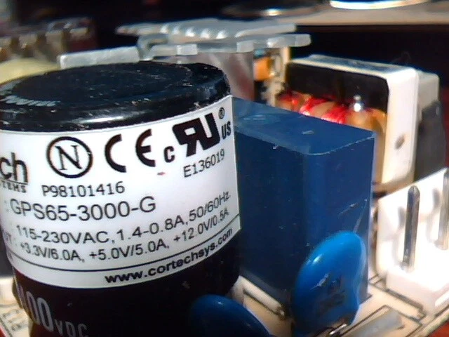 Cortech Systems GPS 65-3000-G open frame power supply 40W/65W triple 3.3V 5V 12V - image 6
