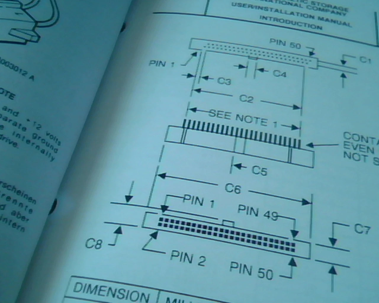 MANUAL - LMS Laserdrive LD 510 Philips Optical Drive Installation manual 1989 - image 5