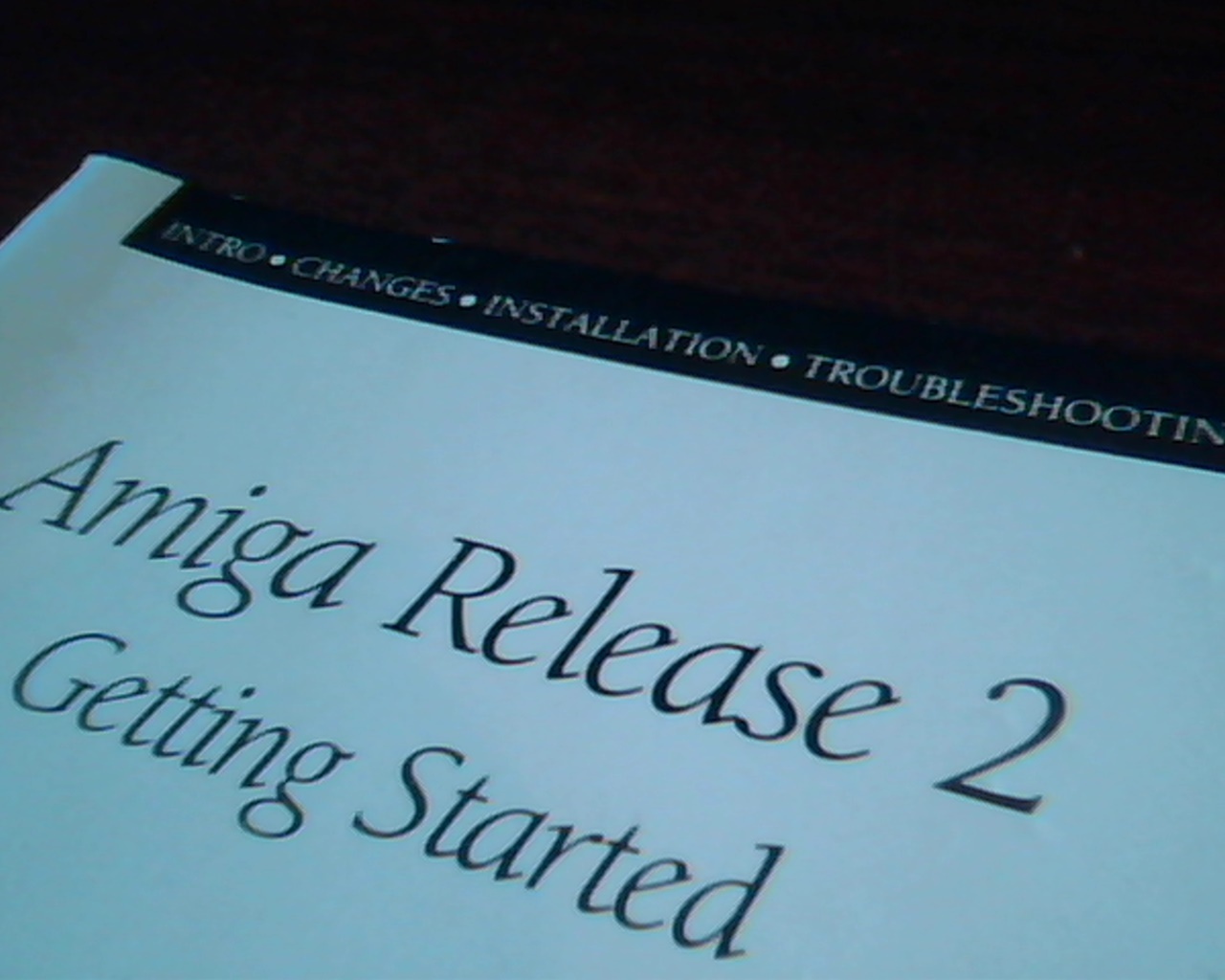 Amiga Release 2 Getting Started Commodore 368303-03 - Manual Guide Booklet - image 2