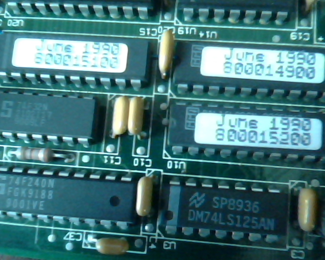 Pure Data PDIC508 MCA IBM MicroChannel ARCnet Card Coax - image 2