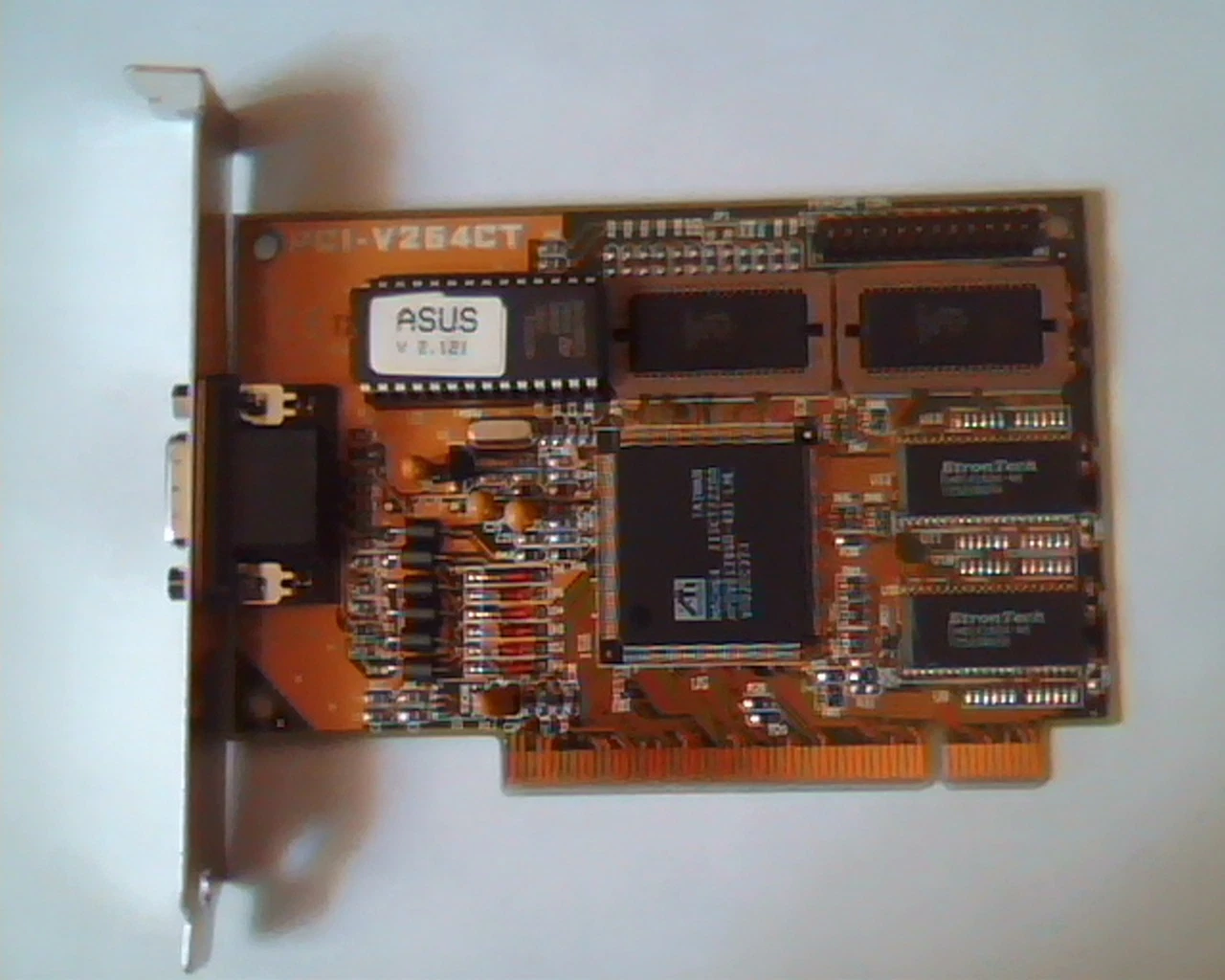 ASUS PCI-V264CT V2.121 V1.4 2MB RAM PCI Video card