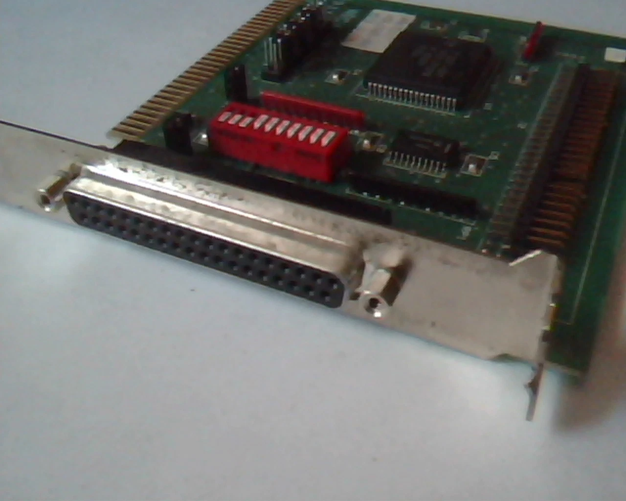Wangtek 30631-001 QIC-02 Tape Controller 8-bit ISA 50-pin 37-pin TI CF61370 - image 7