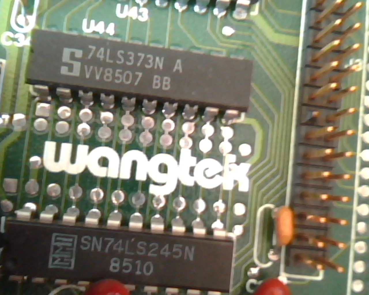 Wangtek Tape Controller Card 8 bit ISA IBM XT 30006 002 - image 2