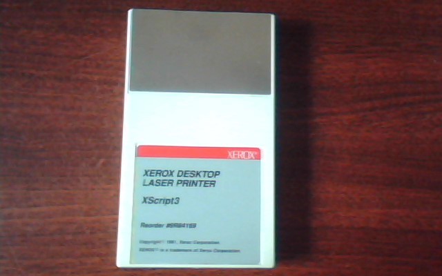Xerox Desktop Laser Printer XScript3 #9R84169 Cartridge
