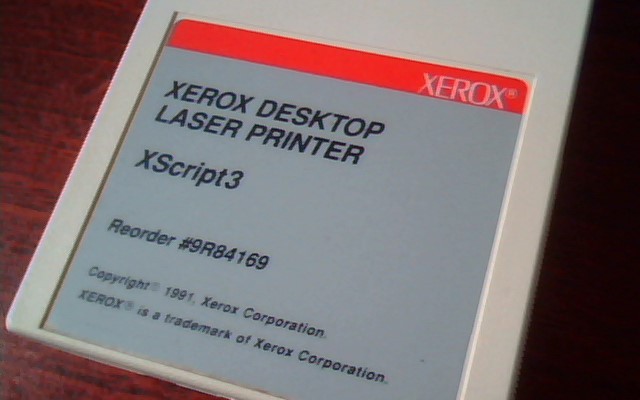 Xerox Desktop Laser Printer XScript3 #9R84169 Cartridge - image 2