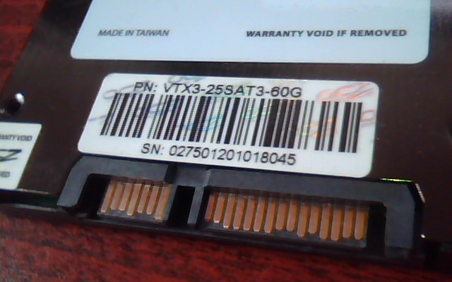2.5 Hard Disk Drive OCZ Technology 60GB SSD SATA III Vertex VXT3-25SAT3-60G - image 4