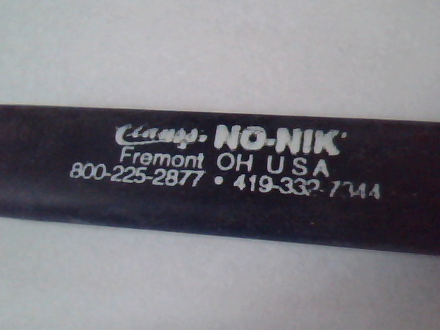 Clauss N0-NIK .021 Wire Stripper NN021 Navy-Blue Handle - USED - image 2