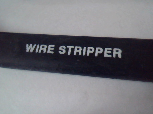 Clauss N0-NIK .021 Wire Stripper NN021 Navy-Blue Handle - USED - image 3
